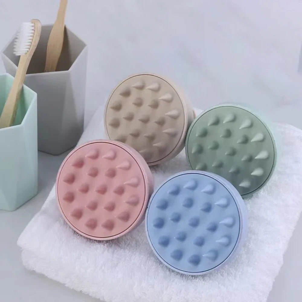 Silicone shampoo scalp massager brush – view 4