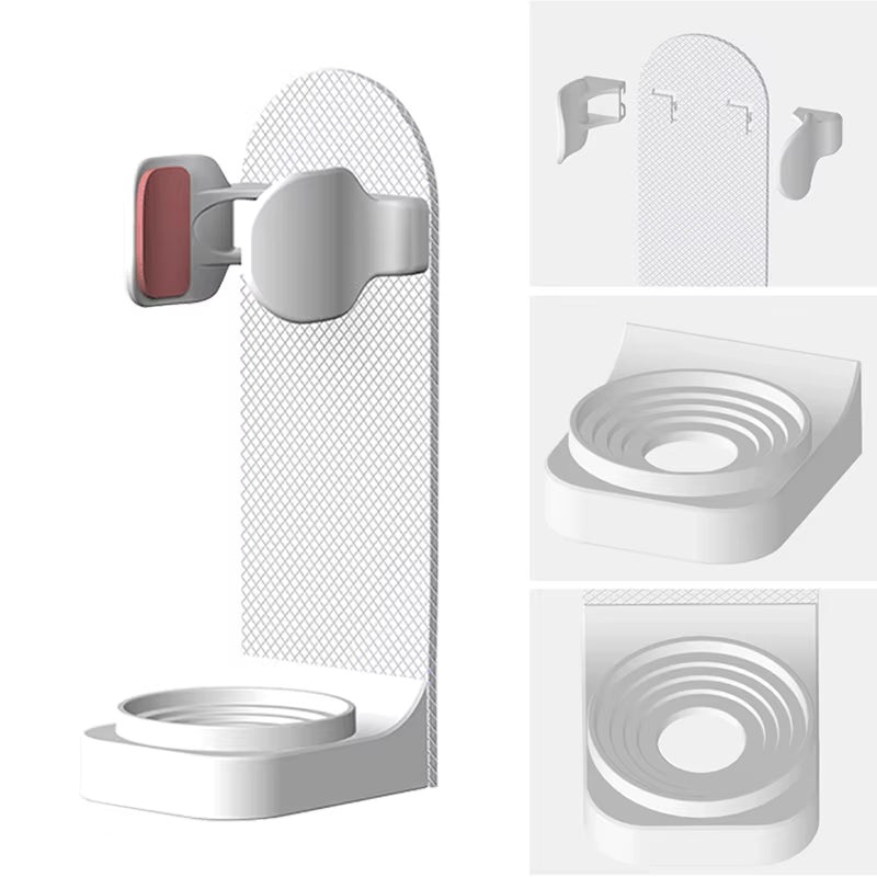 Wall-mounted electric toothbrush holder – view 6