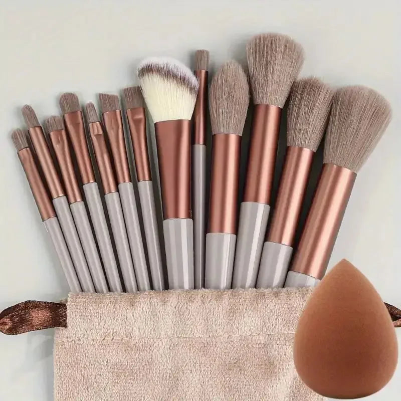 13-piece makeup brush set – view 14