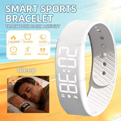 Vibrating Alarm Wristband with Pedometer – view 8