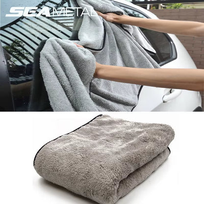 SEAMETAL – Serviette De Lavage Automatique En Microfibre, Super Absorbante, Pour Nettoyage Et Séchage De Voiture, Chiffons Multifonctionnels Pour Accessoires De Lavage De Voiture