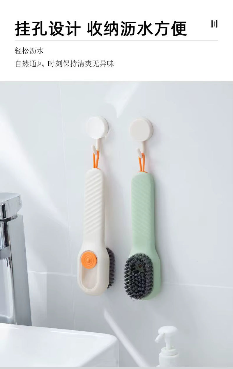 Brosse De Nettoyage De Chaussures, Vêtements En Plastique, Outils De Nettoyage Multifonctionnels Ménagers, Accessoires De Brosse De Lavage Commerciale