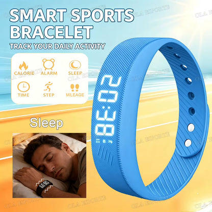 Vibrating Alarm Wristband with Pedometer – view 10