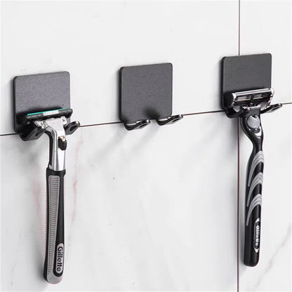 Adhesive razor holder hook – view 3