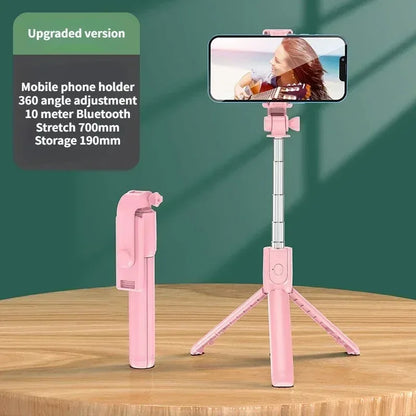 Selfie stick tripod with wireless remote – view 9
