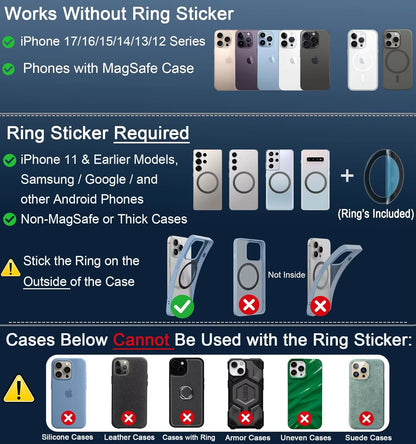 Magnetic Suction Cup Phone Holder – view 6