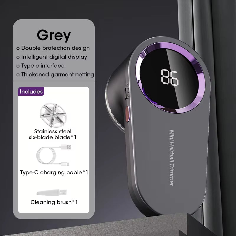 Rechargeable electric lint remover