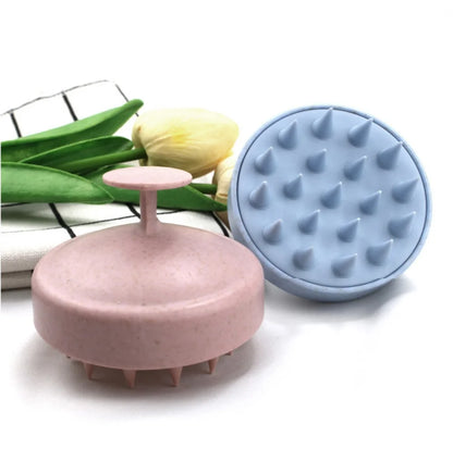 Silicone shampoo scalp massager brush – view 6