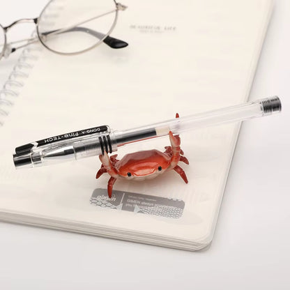 Crab-shaped desk pen holder – view 6