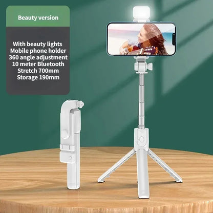 Selfie stick tripod with wireless remote – view 13
