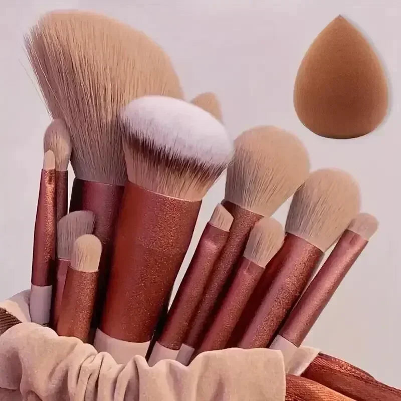 13-piece makeup brush set – view 2