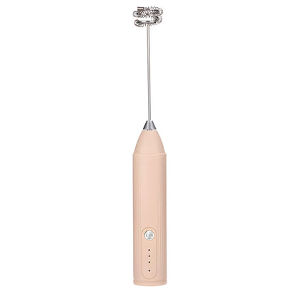 Rechargeable mini electric whisk and milk frother