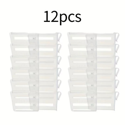 Séparateur D'Espace Pour Réfrigérateur Réglable 6/12 – Organisateur Extensible Pour Boissons Et Sauces – Maximisez Le Stockage Du Réfrigérateur, Organisé Bien